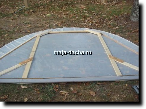 натягиваем