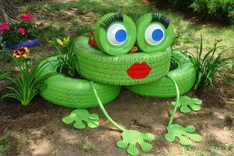 Из шин сделай сам поделки Из шин сделай сам поделки