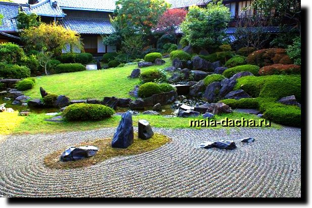 сад в японском стиле фото