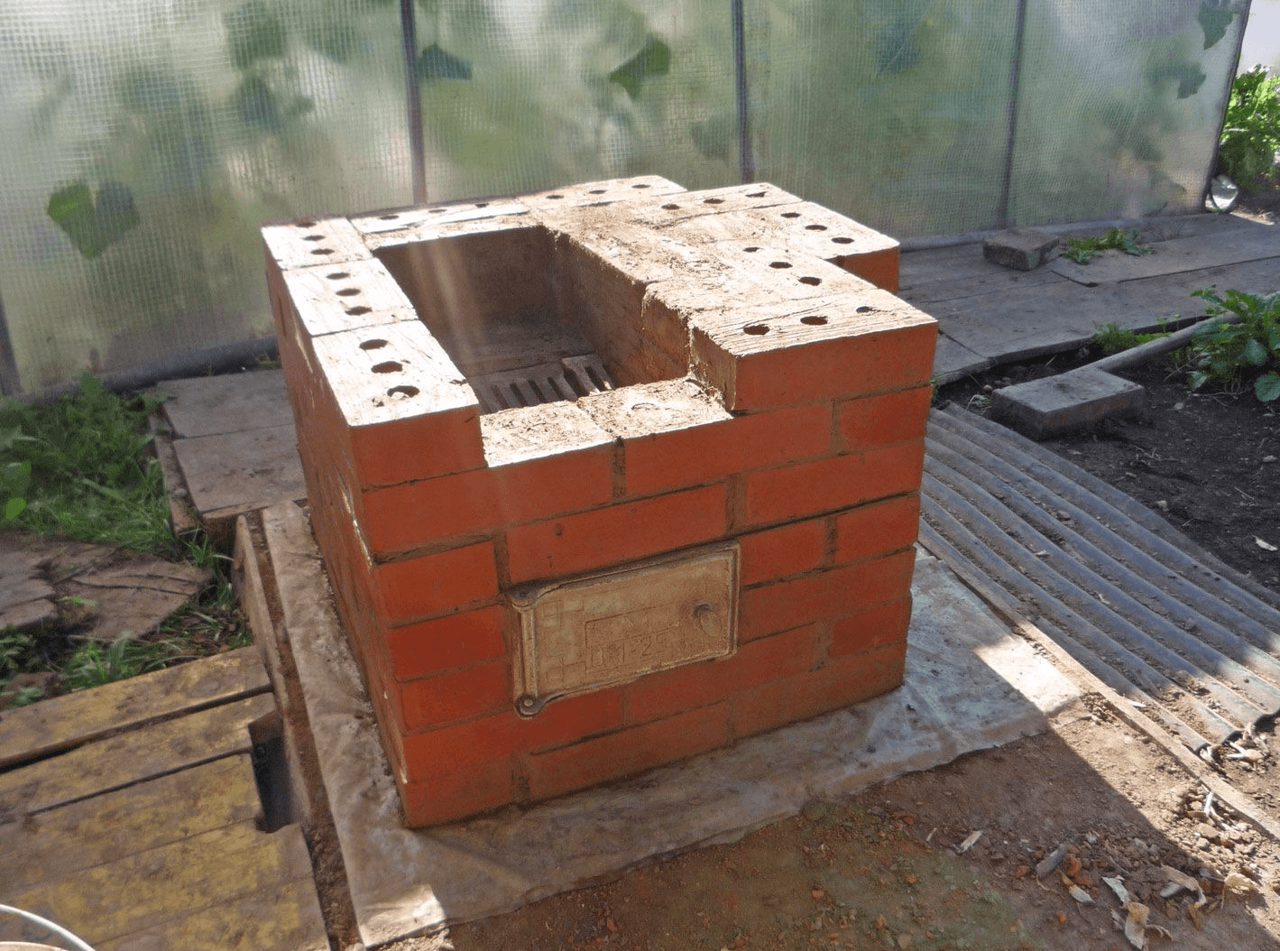 Модульные барбекю из бетона