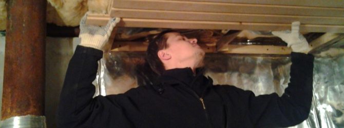 Как правильно утеплить потолок в бане