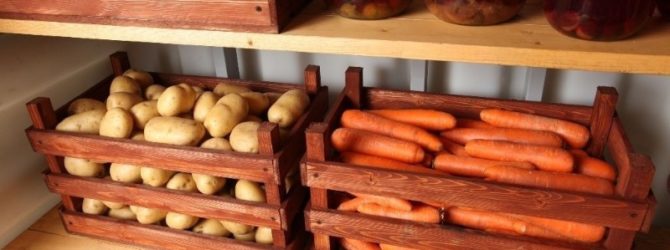 Способы хранить овощи и фрукты на балконе